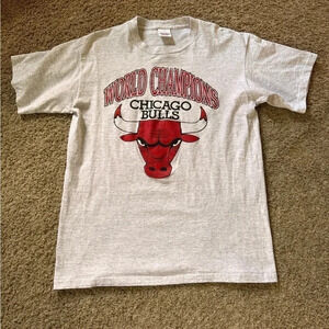Vintage Murina Chicago Bulls World Champions  T Shirt Men Size Large